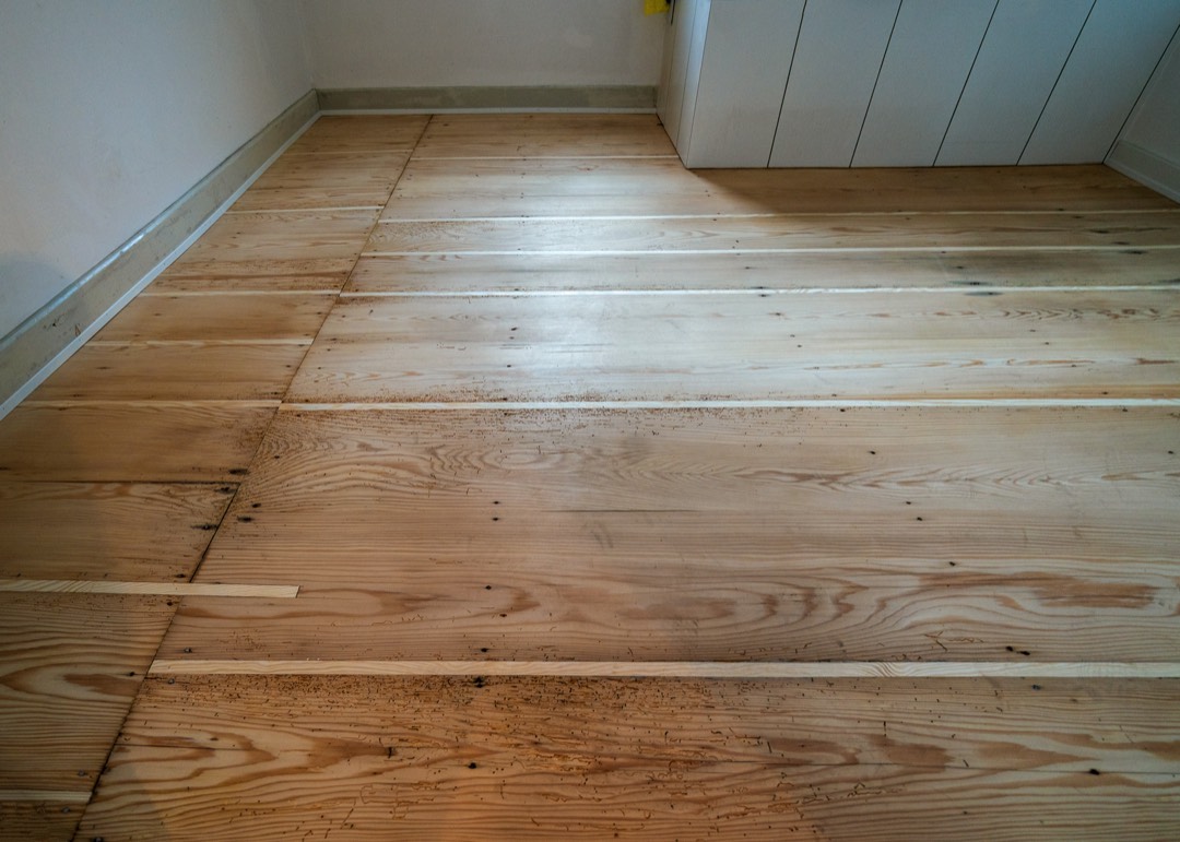 Alter Holzboden mit neuem Charme 