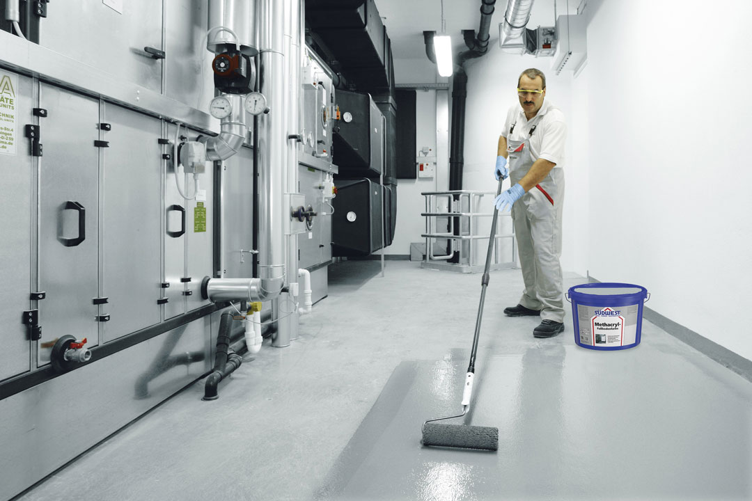 Optimierte Bodenfarbe für LAU-Anlagen 