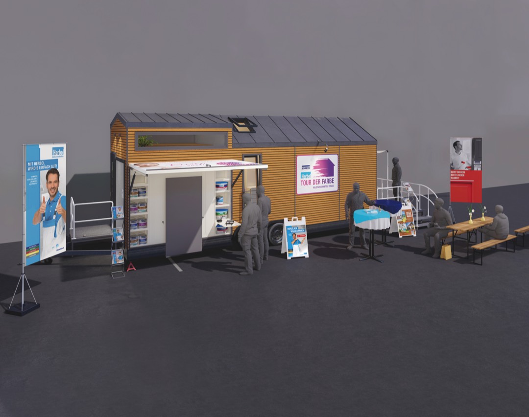 Sikkens und Herbol steuern den Großhandel mit"Tour der Farbe"an 