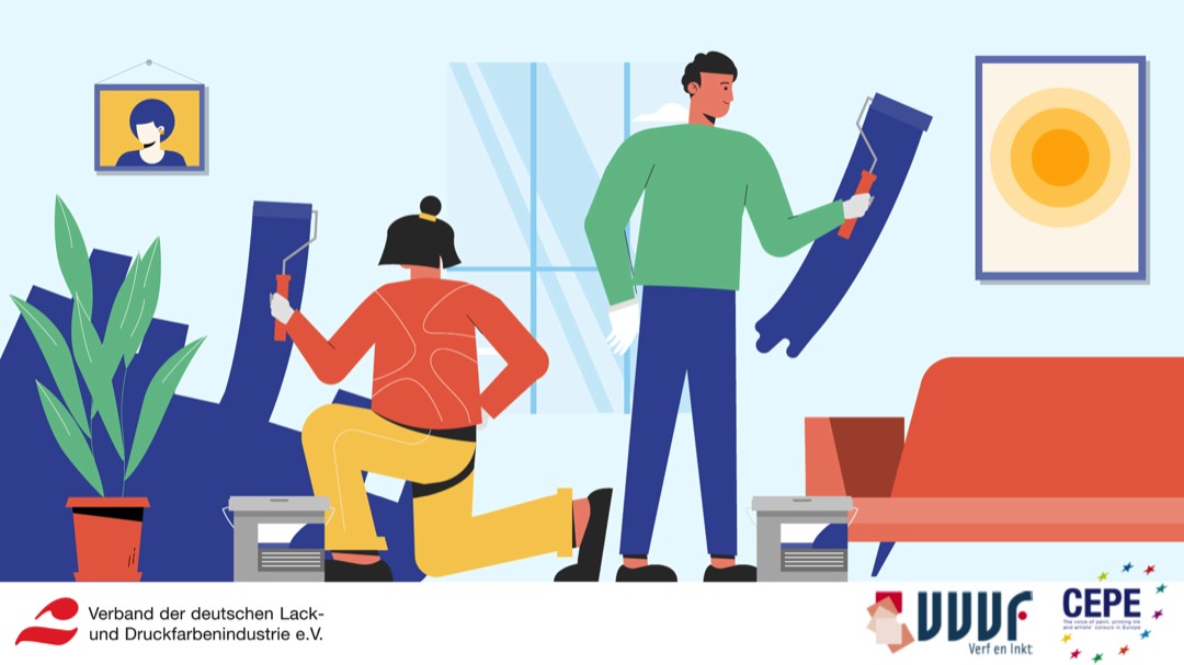 Video der Farbenindustrie zeigt umweltbewussten Umgang mit Pinsel und Co.