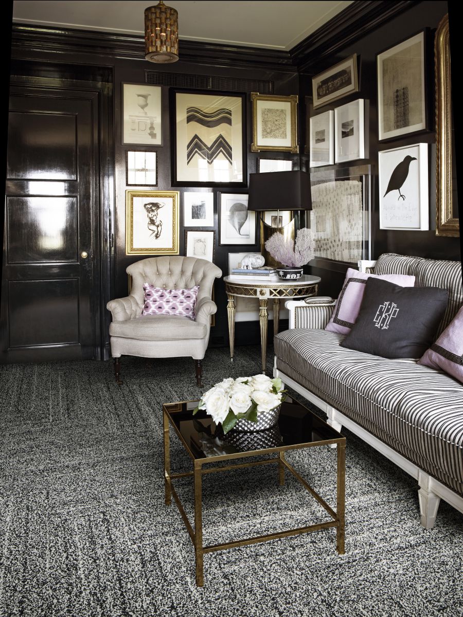 Teppichfliesen-Kollektion speziell auf Hotels zugeschnitten