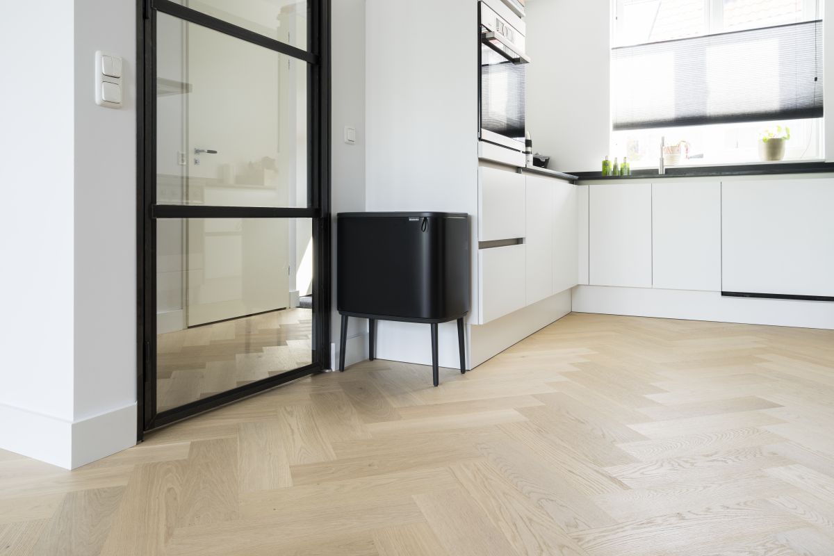 Königsdisziplin und Blickfang Fischgrätparkett