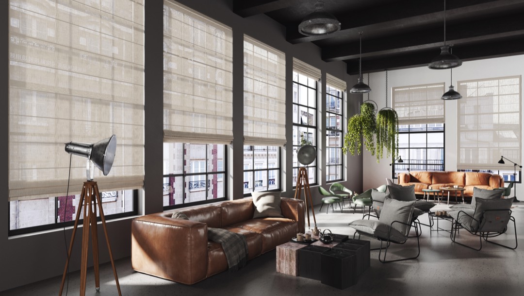 Sieben Stoffserien für Vorhänge und Raffrollos 