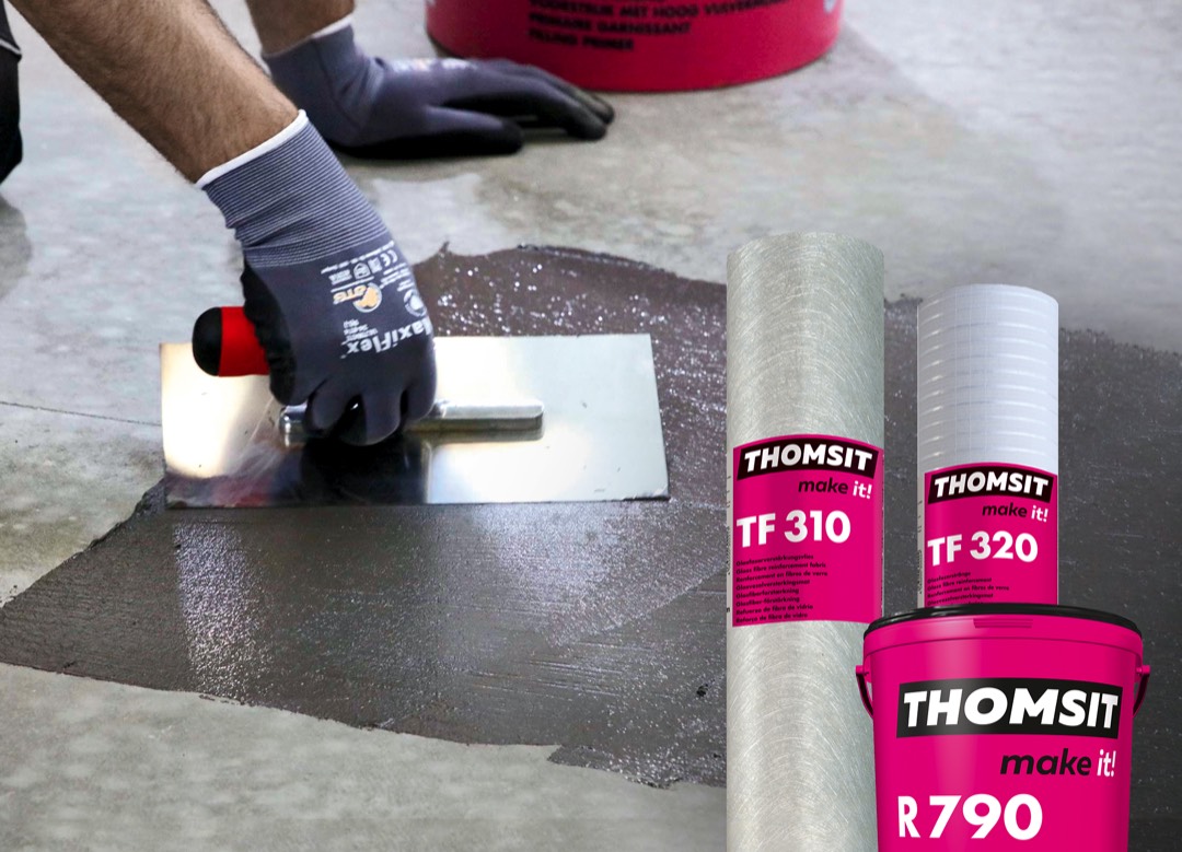 Thomsit: Alt-Estriche schnell und sicher sanieren 