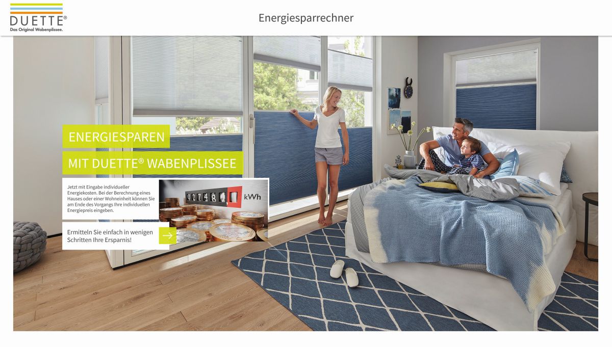 Update für Duette Energiesparrechner