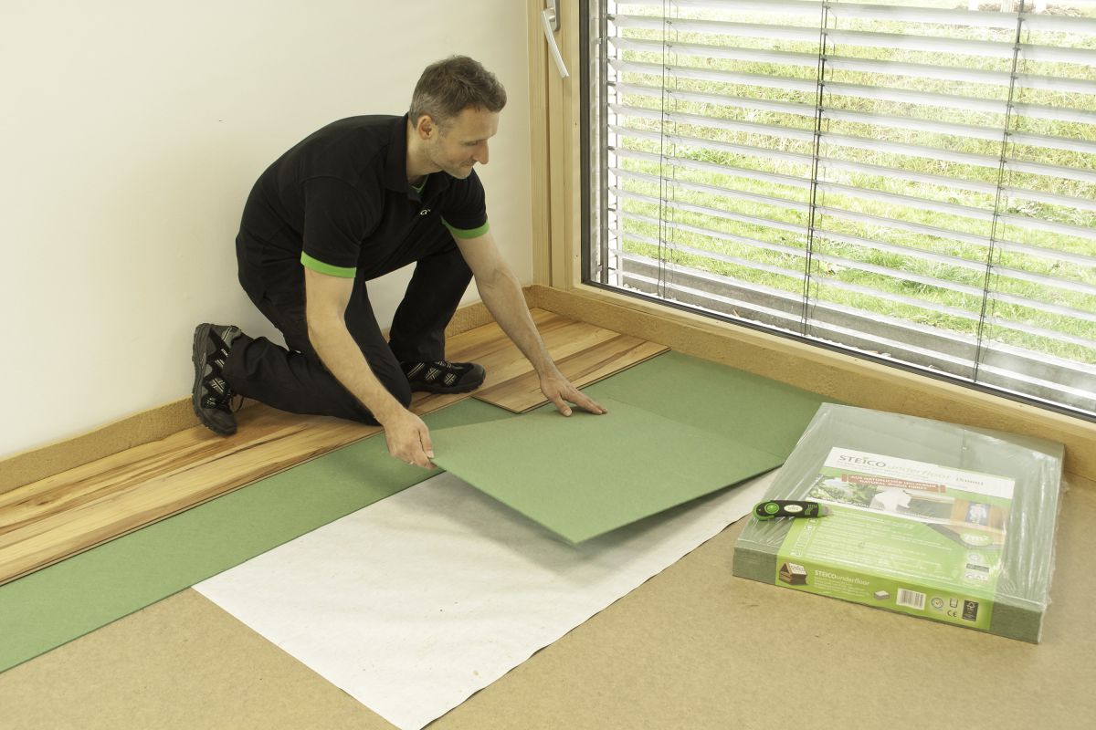 Holzfaser-Unterlage aus nachhaltiger Forstwirtschaft 