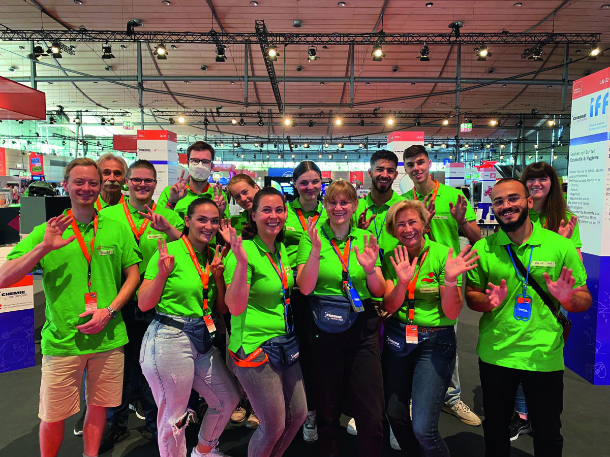 Messe-Besucher begeistert vom Azubi-Messestand