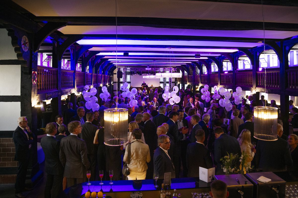 Feierlichkeiten im Bauernhaus