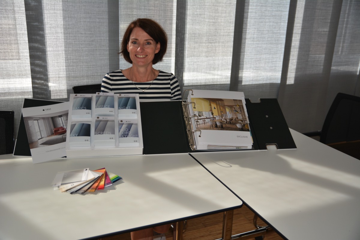 MHZ legt eine neue Flächenvorhang- und  Rollo-Kollektion auf 