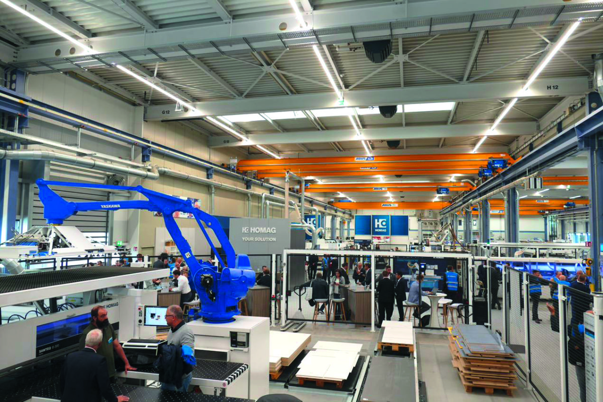 Homag Treff lockte über 1.000Fachbesucher nach Holzbronn
