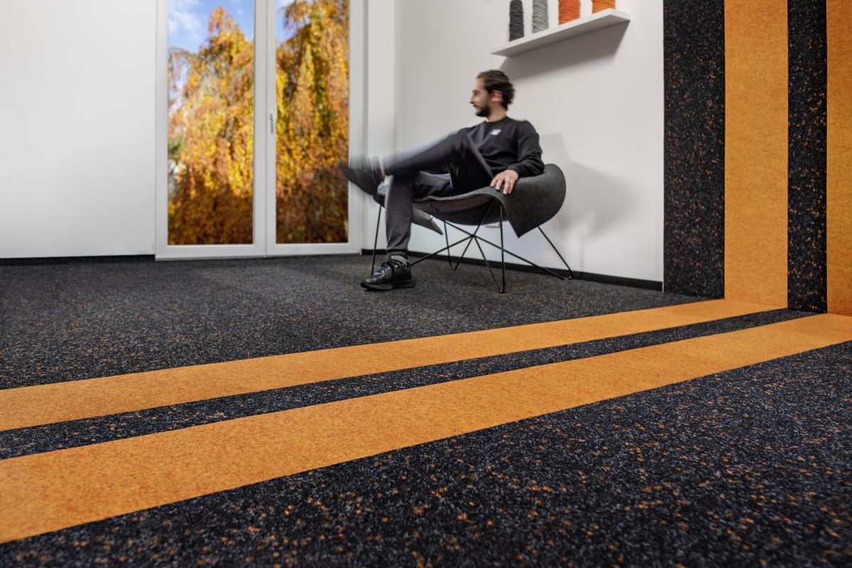 Trenddesign und Akustiklösungen mit Nadelvlies