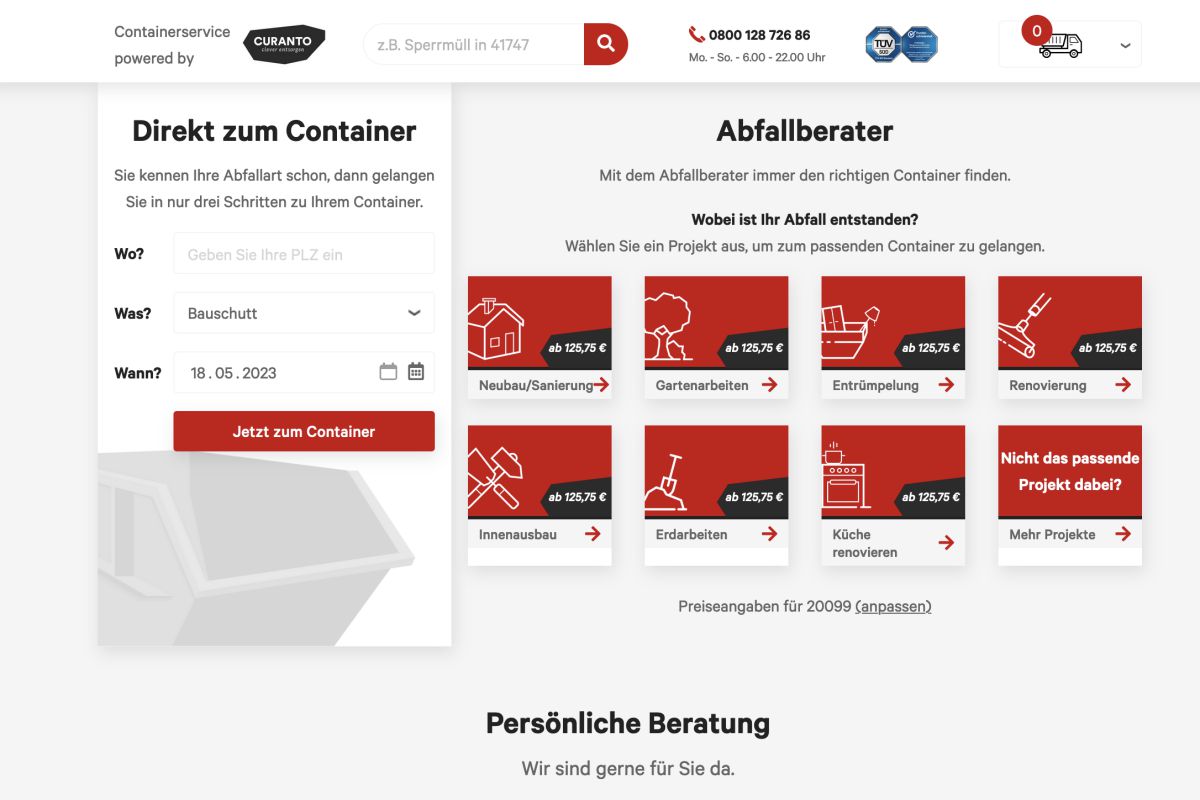 Toom Baumärkte helfen bei der Entsorgung von Renovierungsmüll