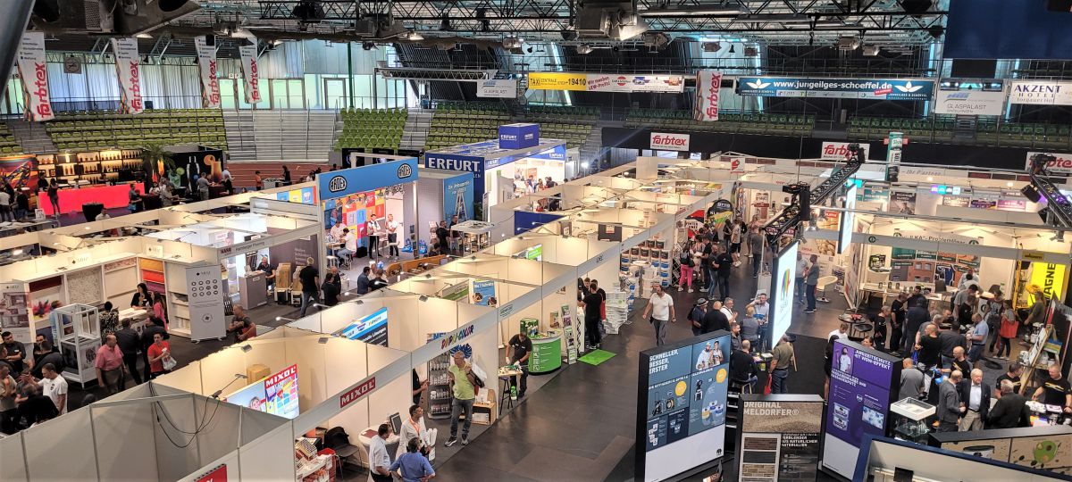 Farbtex-Messe glänzte im Glaspalast