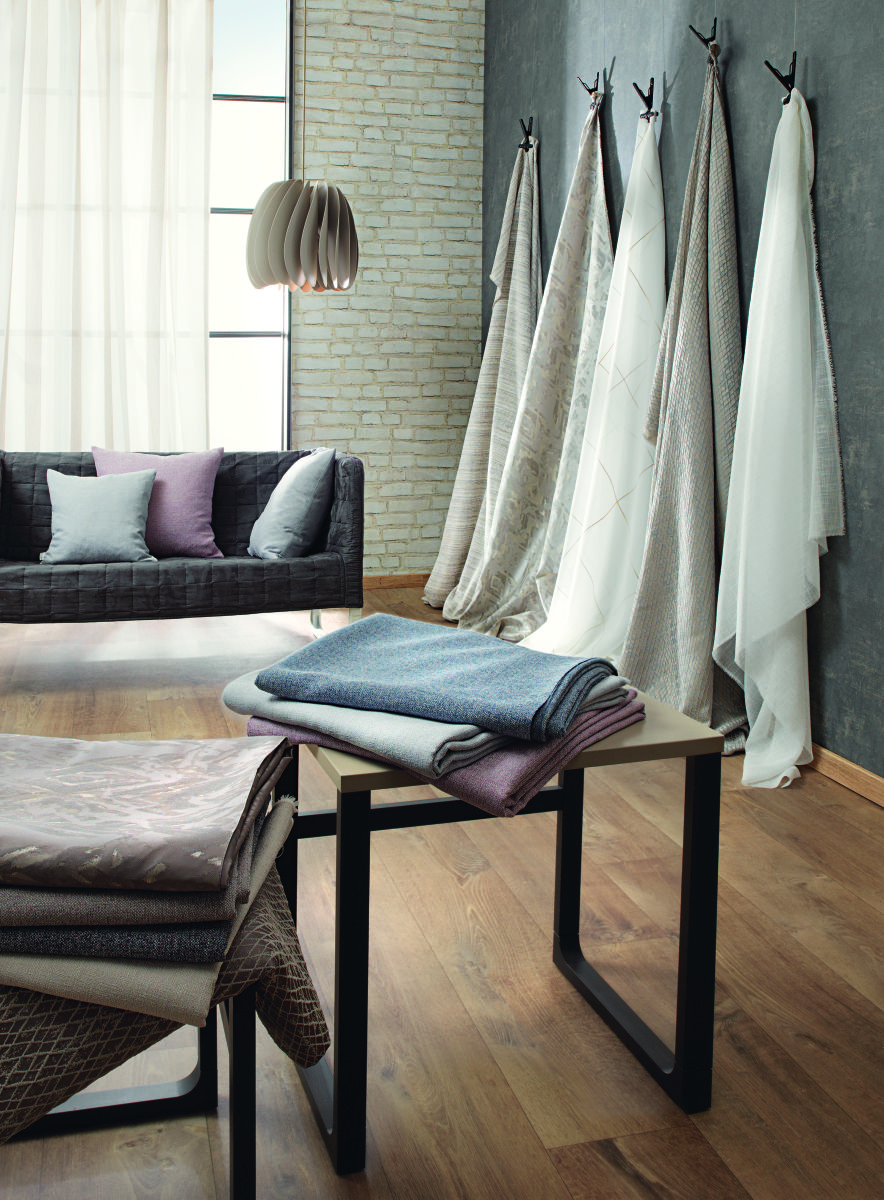 Das Portfolio umfasst das Fertigprogramm "Neutex for you!" mit Fertigvorhängen, Kissen und Schiebevorhängen, außerdem Raffrollos und eine große Auswahl an Meterware. "Die Neutex ist gut für die Zukunft aufgestellt"