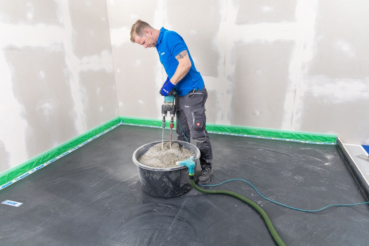 Renovierungslösung für leichten Bodenaufbau