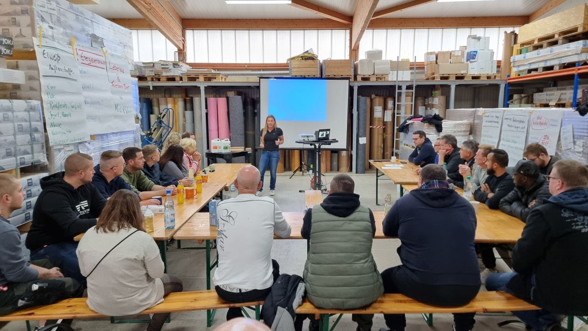 Fußboden Blum, Kalbach: Der Faktor Mensch