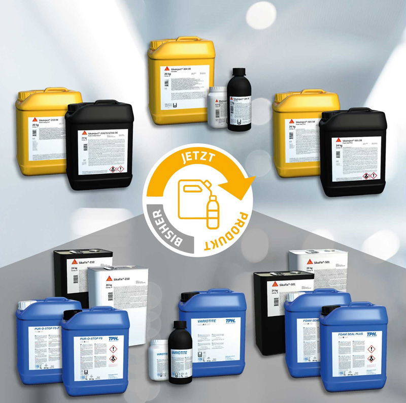 Sika integriert Produkte der MBCC Group