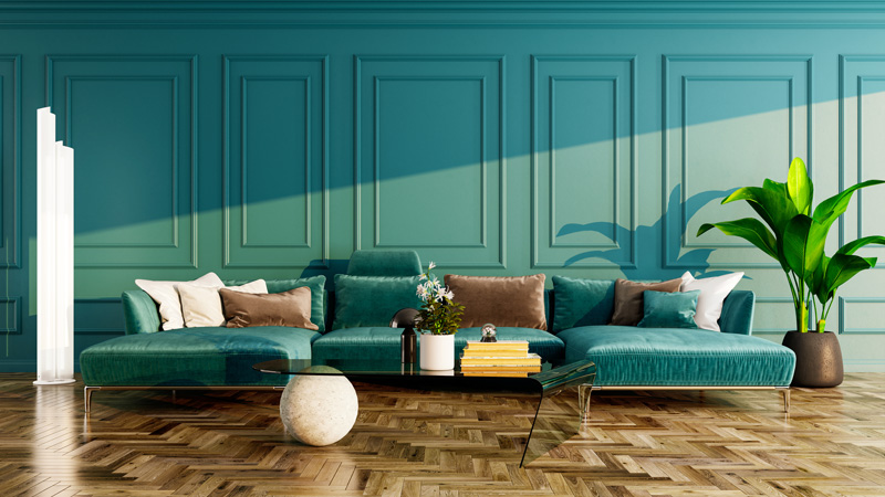 "Shaker Style" – kreative Wandgestaltung mit Leisten