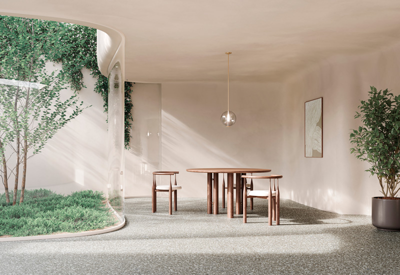 Kollektion aus biobasiertem Vinyl 