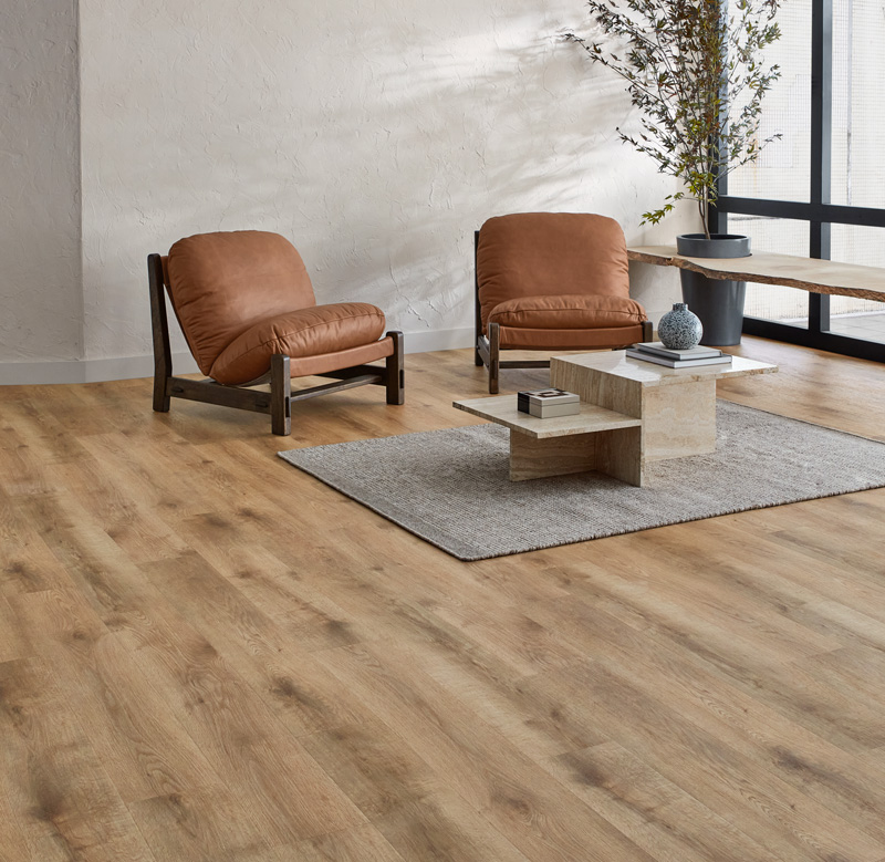 Markanter, natürlicher Charme auf dem Boden