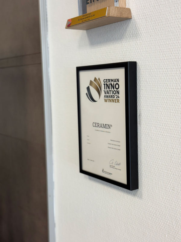 Vierte Auszeichnung für Ceramin