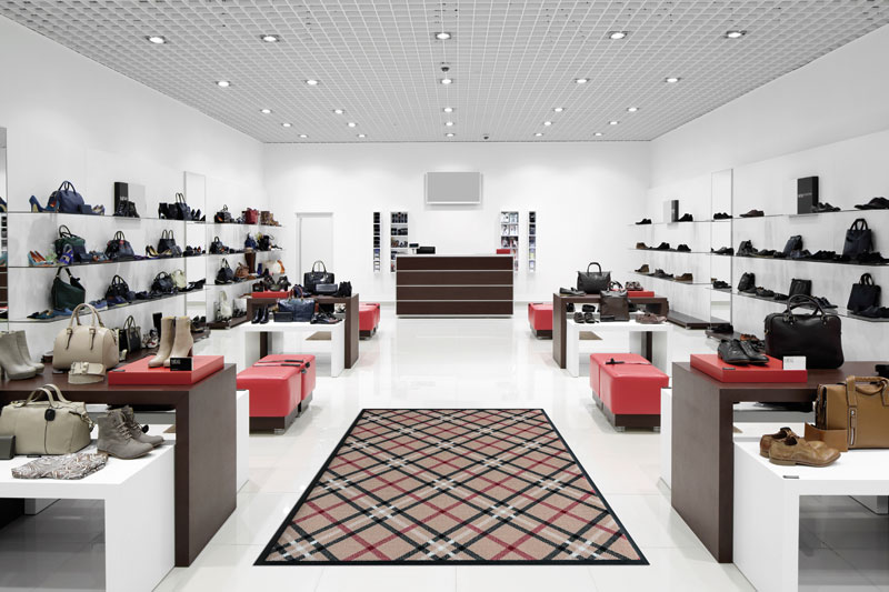 Druck-Expertise für textile Matten 