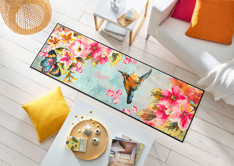 Waschbare Textilmatten mit Design 