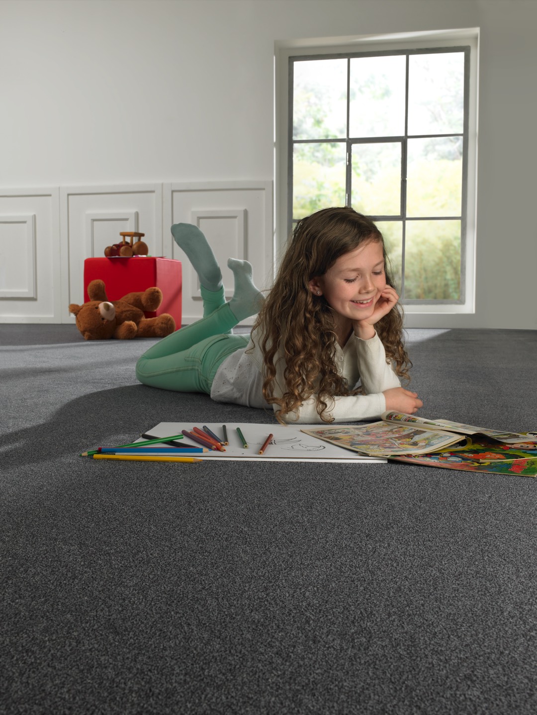 Produkte für Kinderzimmer: Freundliche Farben vermitteln Kindern Geborgenheit