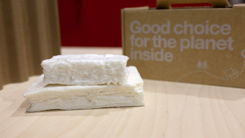 Recyclebare Verpackung eingeführt