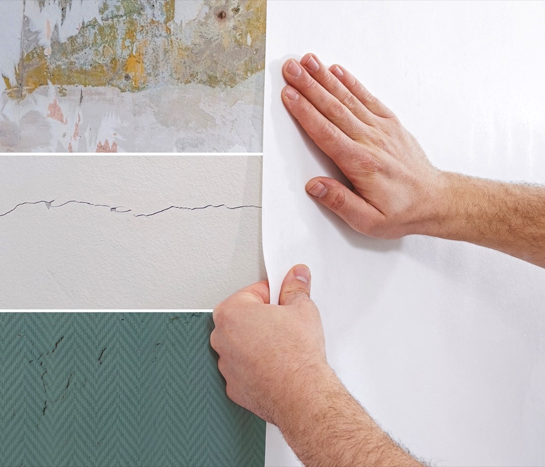 Ohne Schleifen und Spachteln zur glatten Wand 