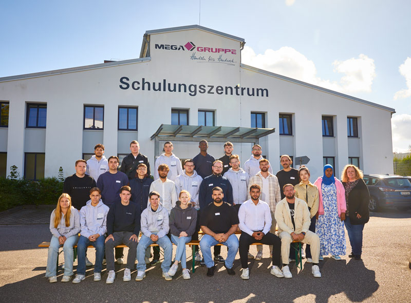 Bei der Mega starten 36 Azubis die Ausbildung