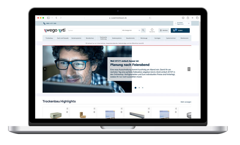Wego Vti startet neuen Onlineshop