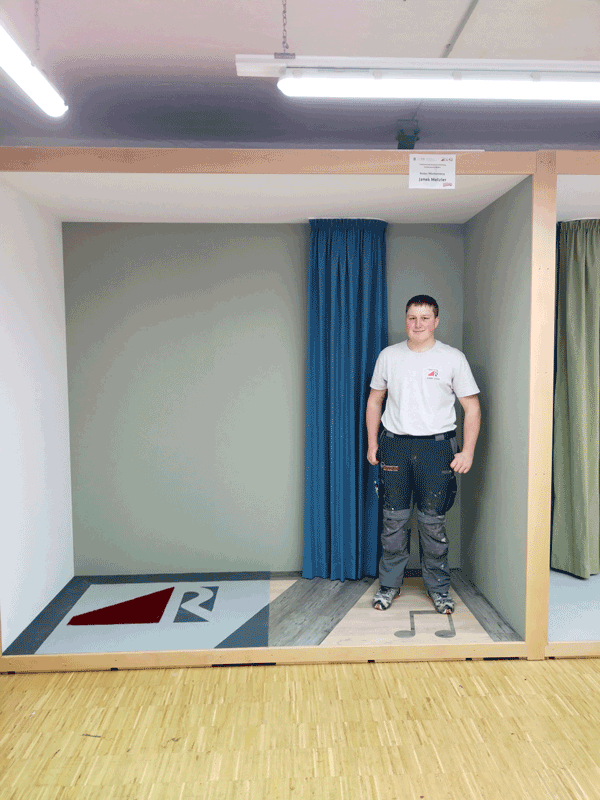 Raumausstatter Janek Metzler erringt Bundessieg