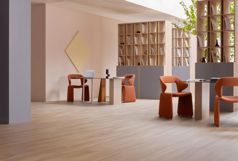 Modularer Designboden zum Klicken 