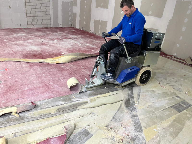 Belagsentfernung innerhalb von drei Stunden 