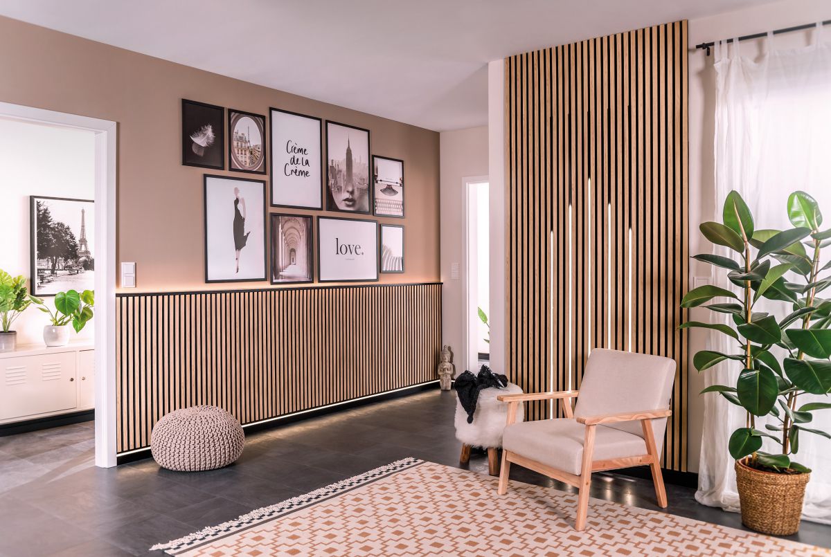 Leichte Akustikpaneele aus PET 