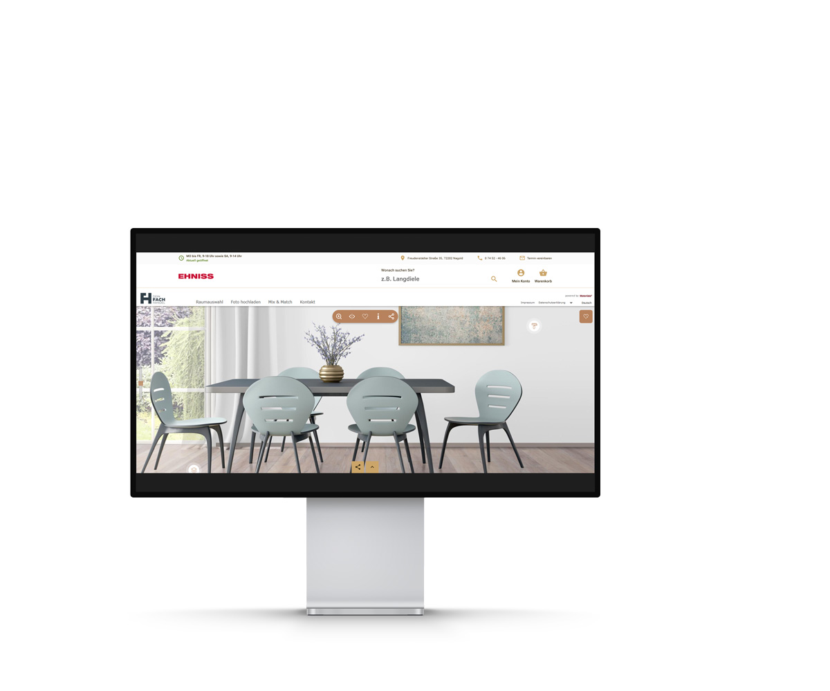 KI-Raumplaner für die Webseite