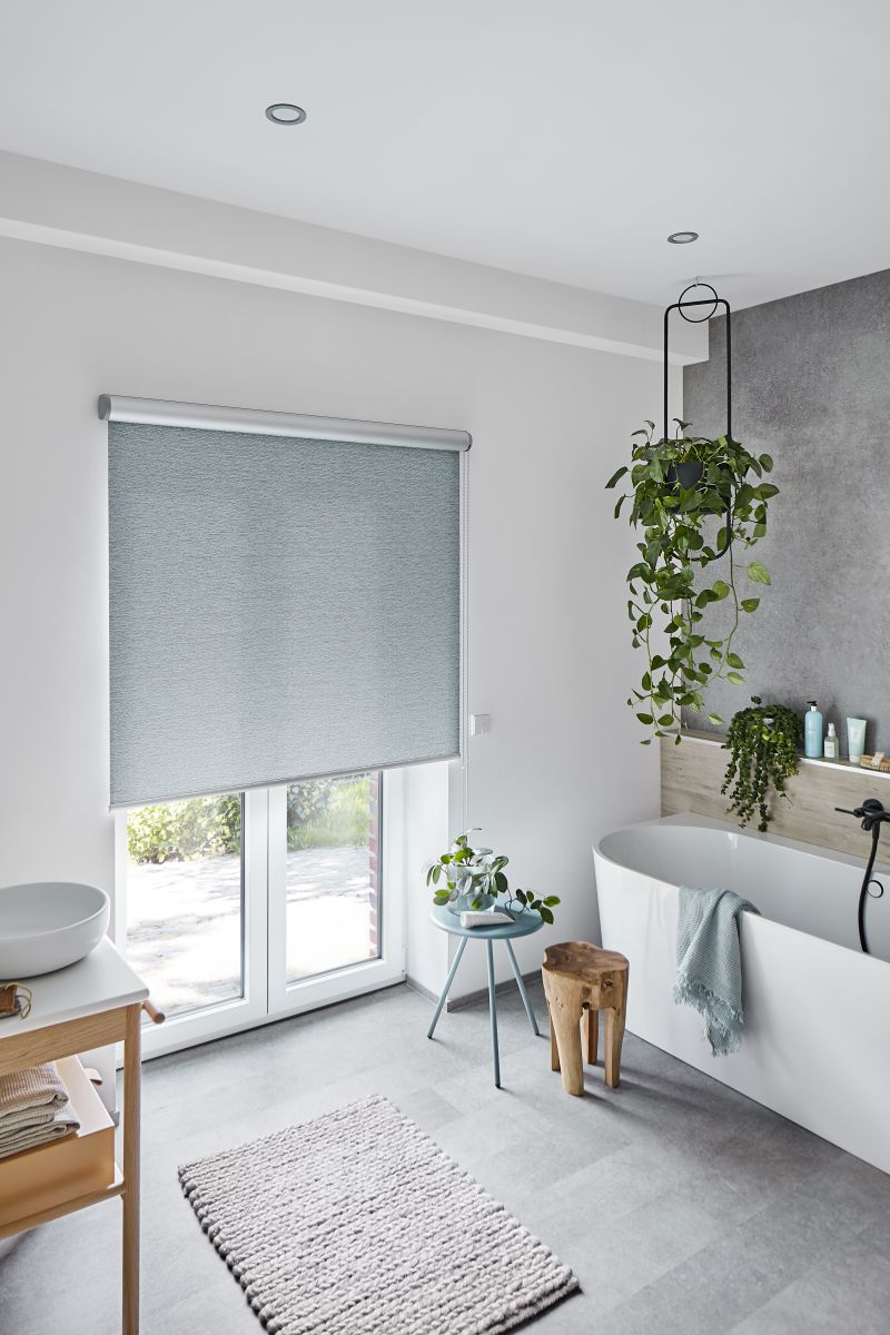 Fensterdekoration in Bad und Küche