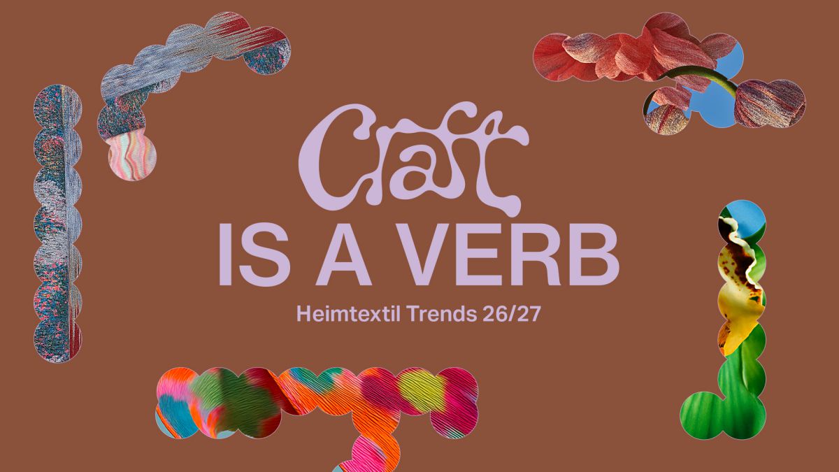 Heimtextil Trends 26/27 verschmelzen KI und Handwerk