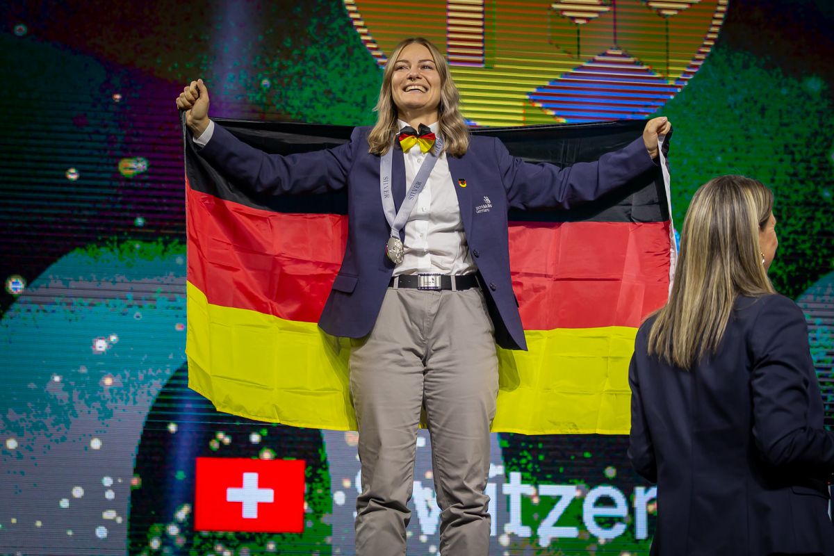 Stuckateur holt Gold, Malerin erringt Silber