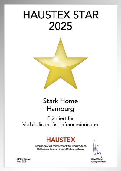 Stark Home GmbH & Co. KG-Bettenfachhändler Urkunde Stark Home GmbH & Co. KG