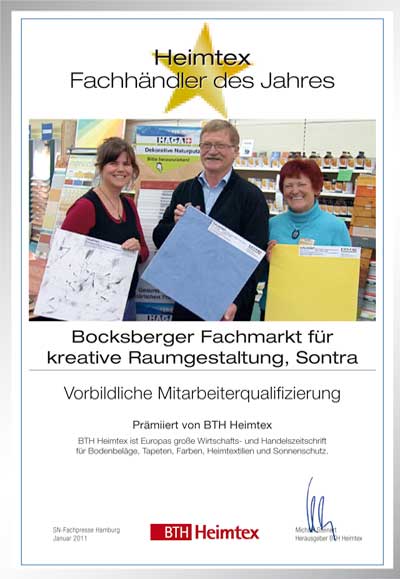 Karl Bocksberger e. Kfm.-Bettenfachhändler Urkunde Karl Bocksberger e. Kfm.