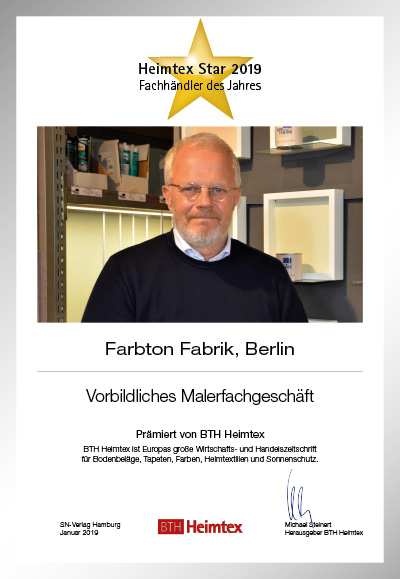 Farbton Fabrik-Bettenfachhändler Urkunde Farbton Fabrik
