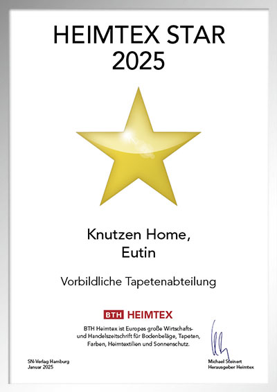 TT+T Märkte Otto Ed. Knutzen GmbH & Co. KG-Bettenfachhändler Urkunde TT+T Märkte Otto Ed. Knutzen GmbH & Co. KG