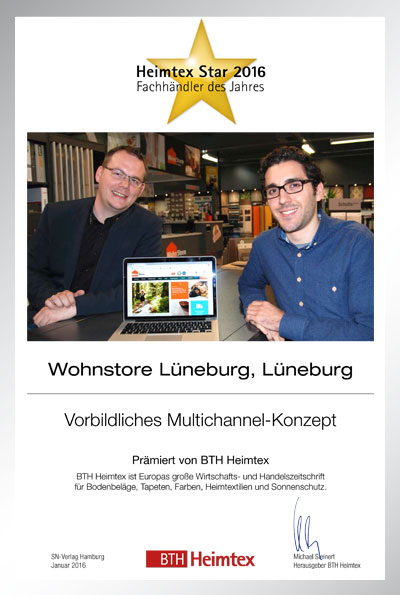 Wohnstore Lüneburg | Glander Farben und Wohnstore e.K.-Bettenfachhändler Urkunde Wohnstore Lüneburg | Glander Farben und Wohnstore e.K.