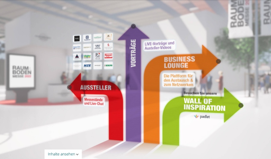 Die Raum & Boden Messe 2022 findet am 31. März und 1. April statt. Raum & Boden Messe 2022 - jetzt gestartet
