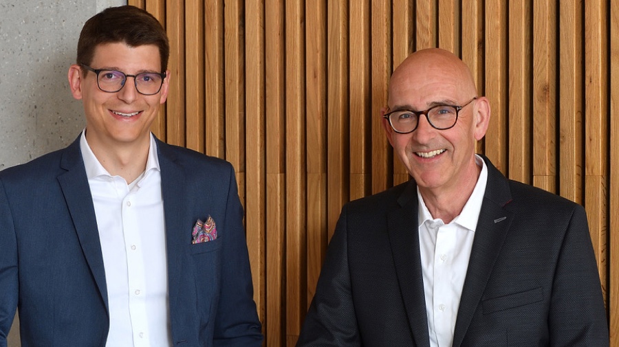 Der neue und der alte Hasena-Geschäftsführer: Ramon Hasenfratz und sein Onkel Daniel Hasenfratz.
Führungswechsel bei Hasena