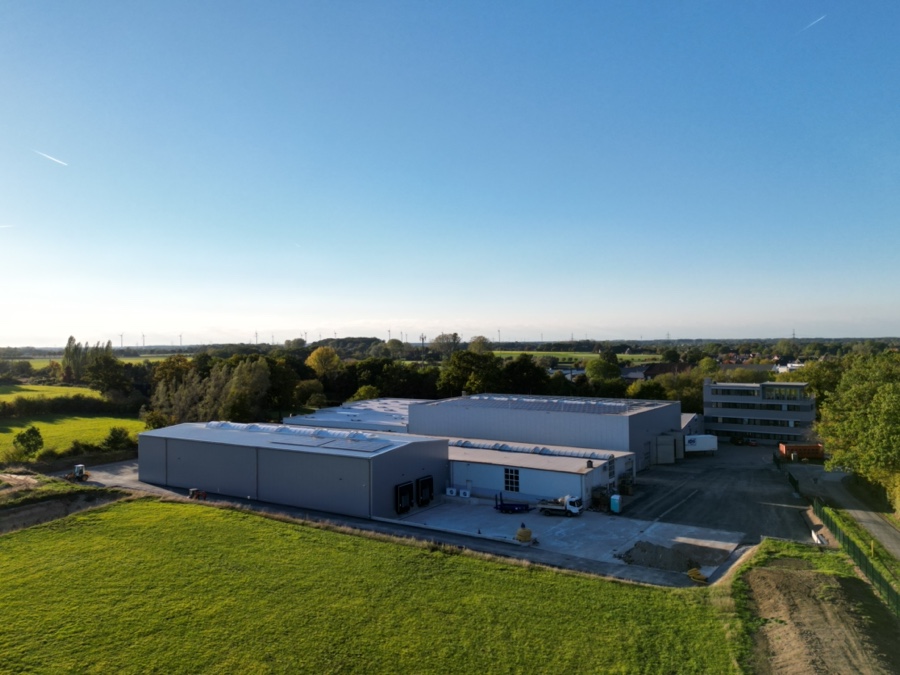 Herotec stellt Hallenerweiterung fertig