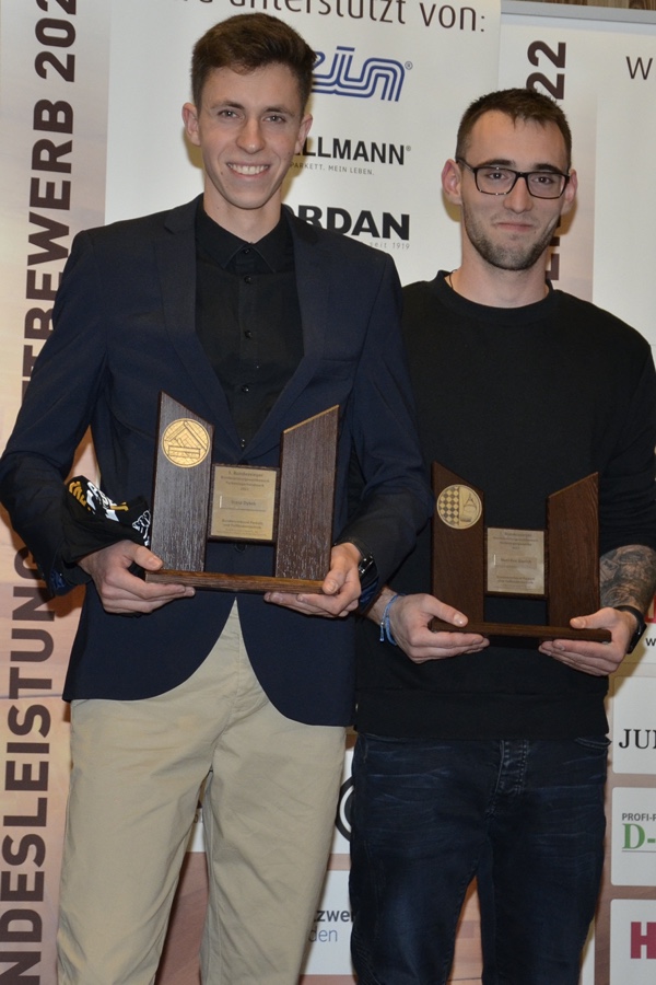 Franz Dybek und Noel-Eric Gierich BVPF: Sachse und Baden-Württemberger siegen beim Bundesleistungswettbewerb