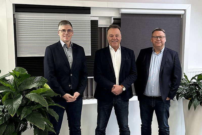 Kai Schipper, Ralf Zimmermann und Volker Zelt Geschäftsführerwechsel in der Benthin Gruppe
